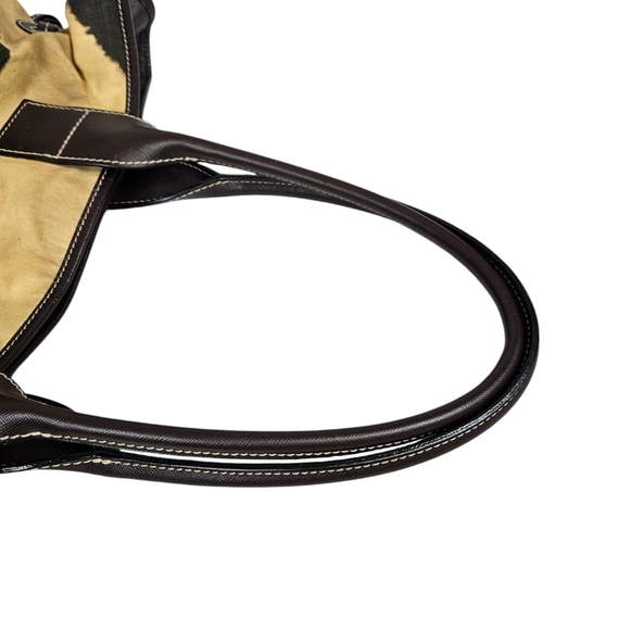 Dooney & Bourke Monza June Zebra Print Coated Canvas‎ Hobo Bag Women's Purse - Picture 3 of 10